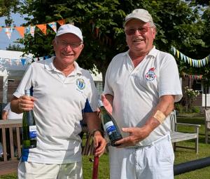 GC doubles 21st June: Division winners Richard and Gavin